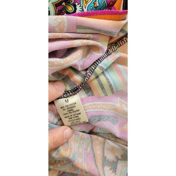 Soho Apparel LTD Colorful Aztec Tribal Vneck Maxi Dress Size M - Picture 6 of 7